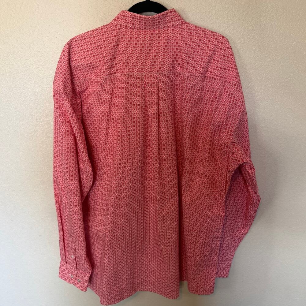 NWT Panhandle Select Long Sleeve Pink Button Down Shirt Men's XLT - Picture 5 of 5